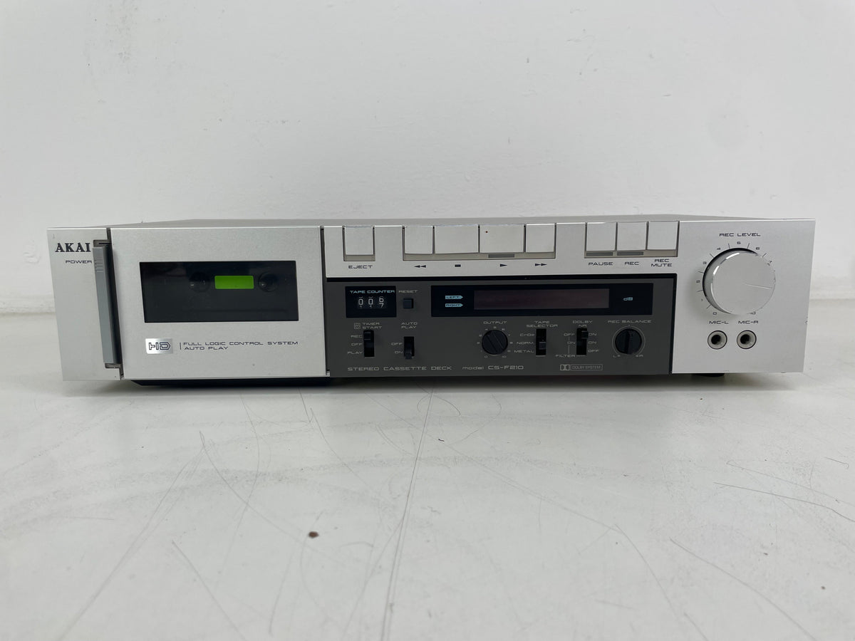 Akai - CS-F210 - Stereo Cassettedeck - 2-Kops - Auto Play