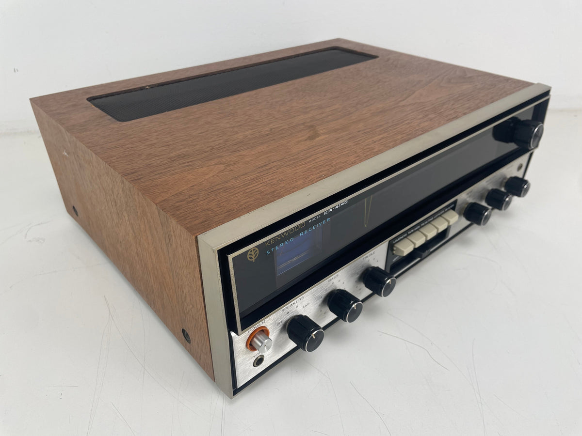 Kenwood - KR4140 - Stereo Receiver - Serviced (LED Installed/Recapped)