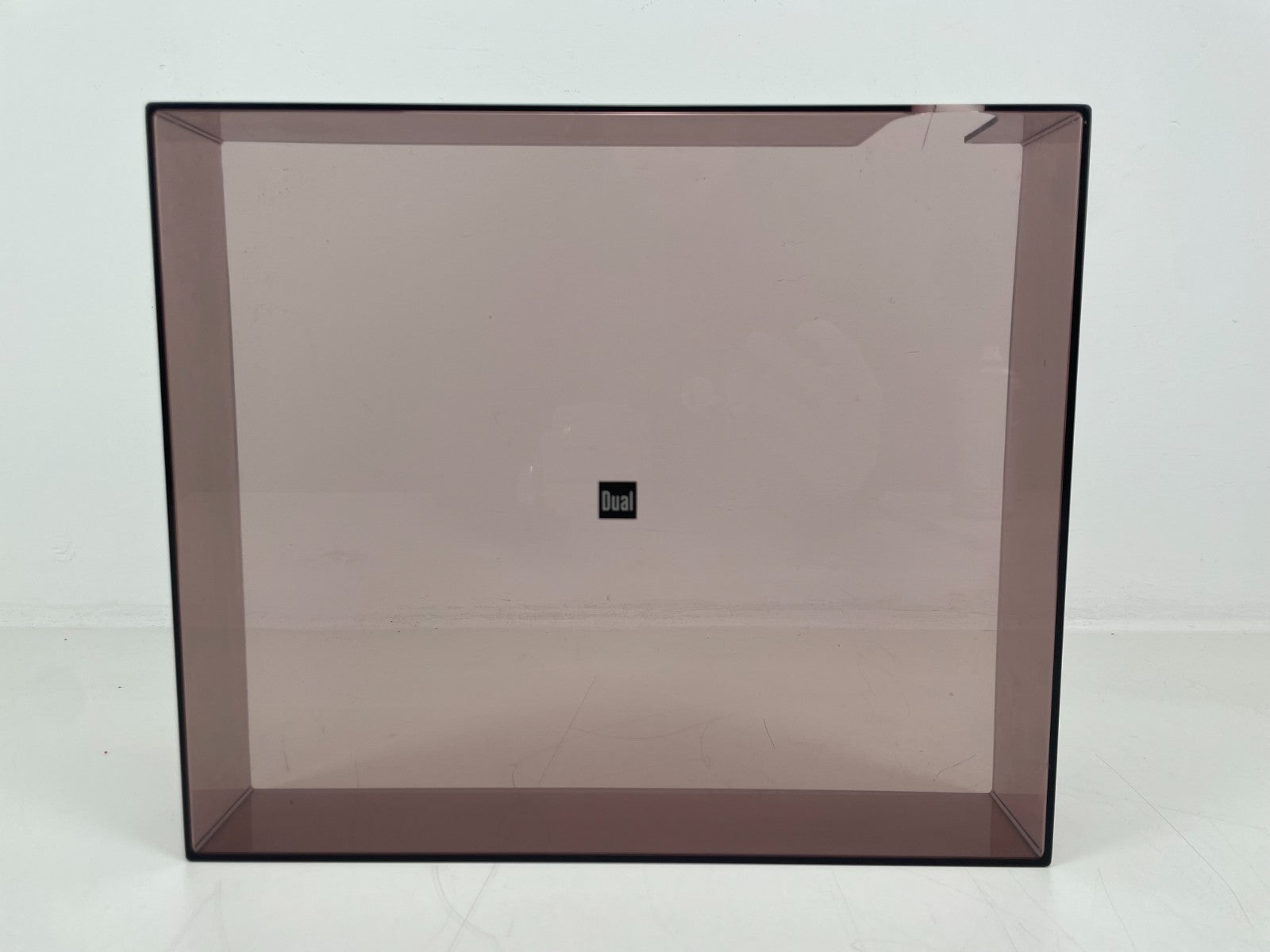 Dual 1214 turntable in  CS16 plinth - with dust cover - Shure SM75 D Cartridge