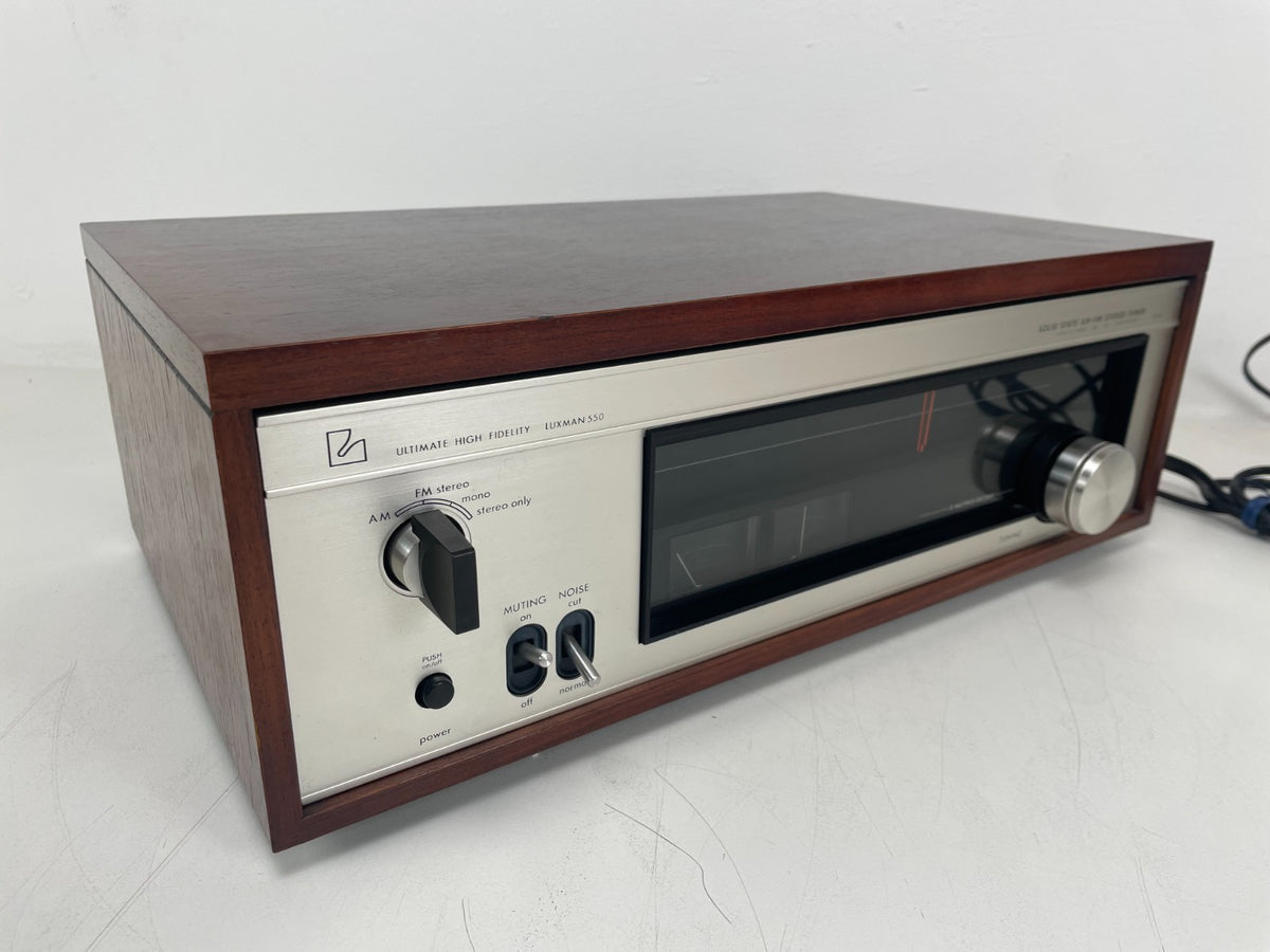 Luxman WL-550 Tuner – Onderhouden – Amerikaanse stekker / 220V – Met handleiding