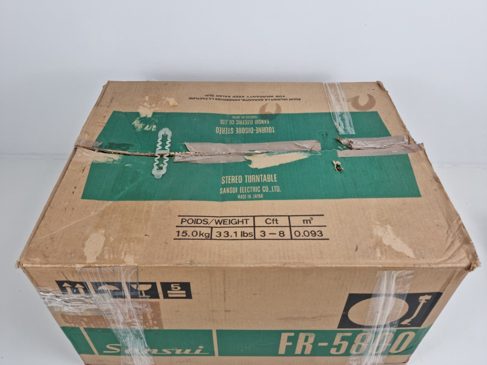 Sansui FR-5800 - In originele doos - Nieuw SV-202 element - Geen stofkap