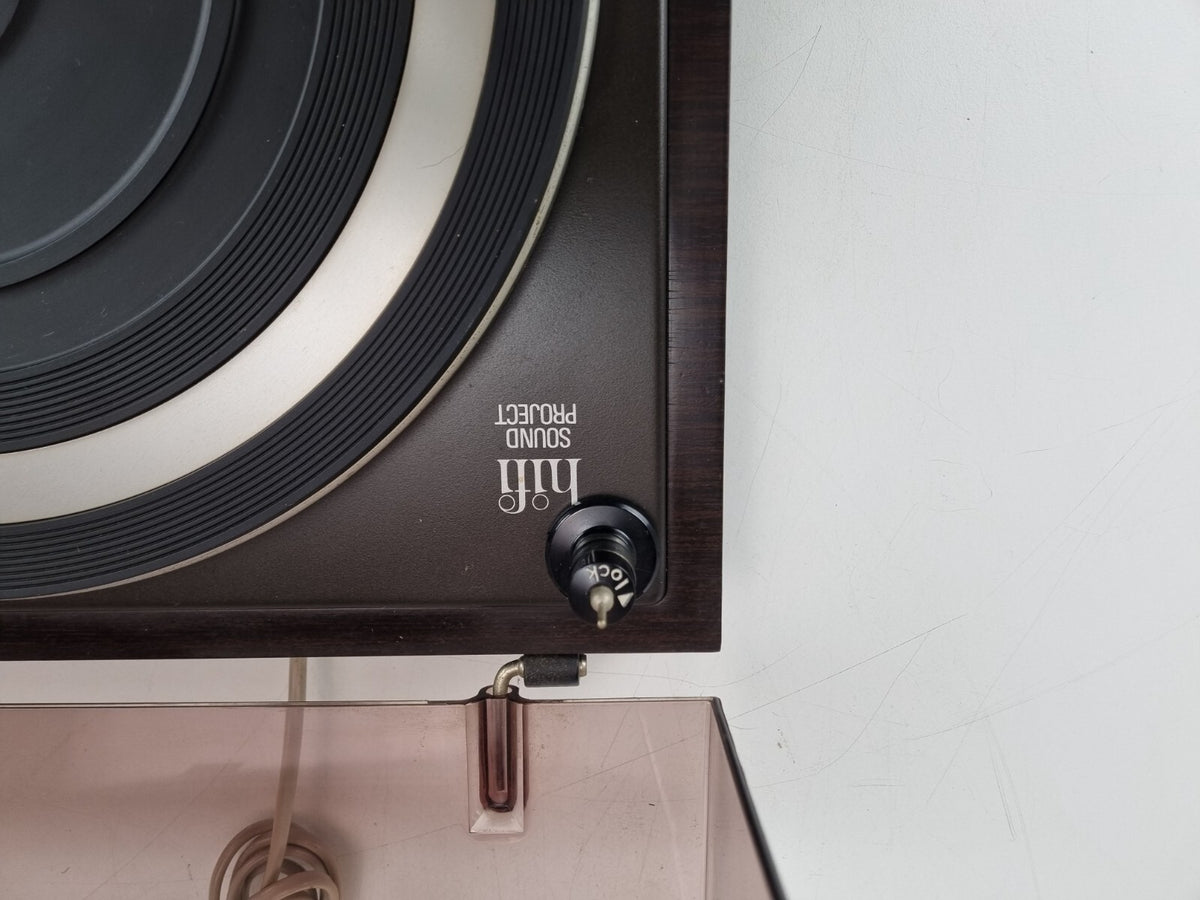 Aristona 1418 Automatic Turntable - Cleaned - New belts - With PHILIPS 400