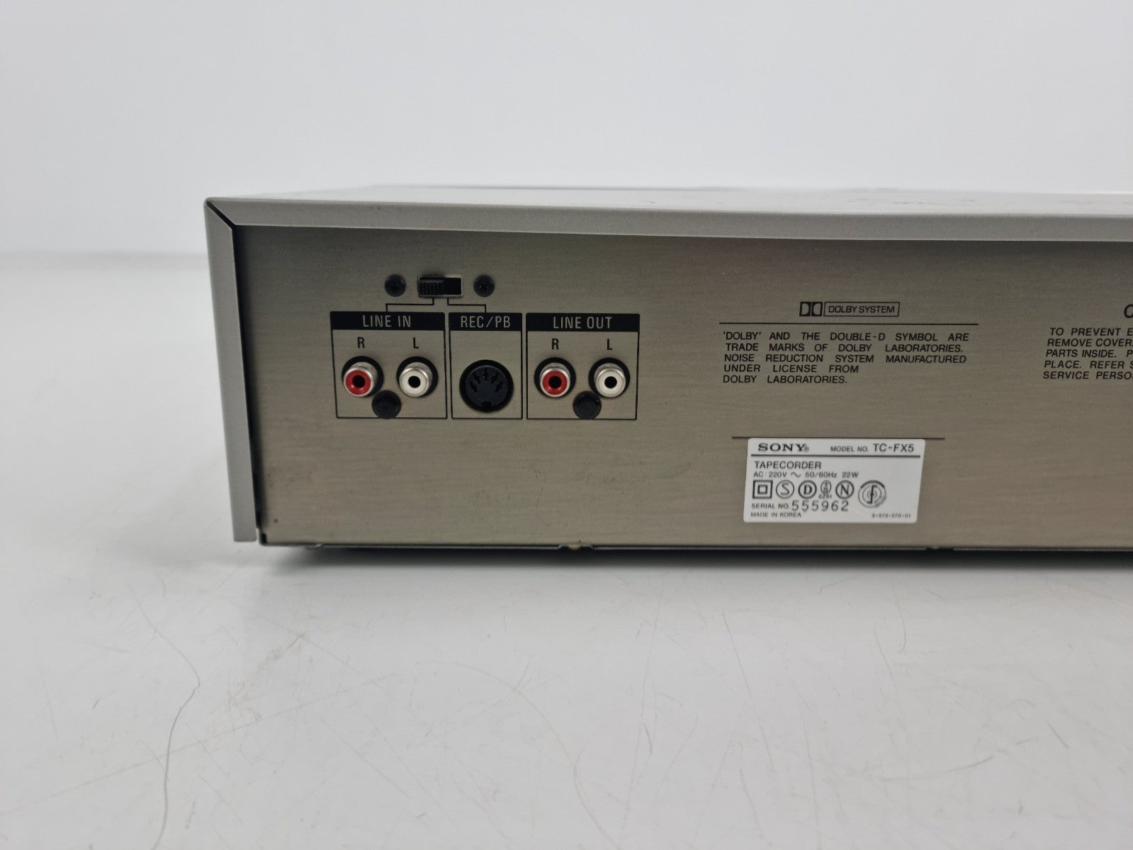 Sony TC-FX5 Stereocassettedeck