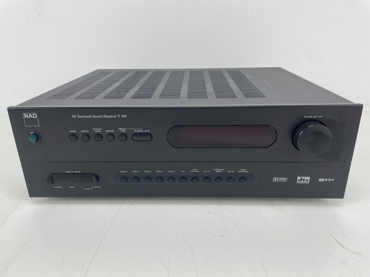 NAD T-741 Surround Receiver – 60 watts per channel into 8Ω