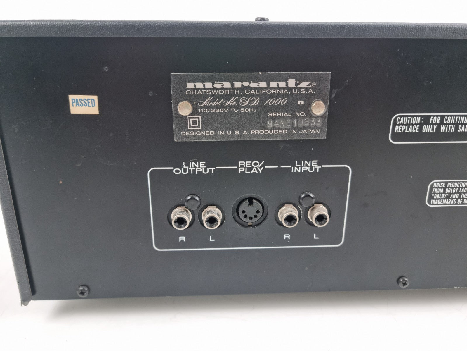 Marantz SD 1000 - Stereo Cassettedeck