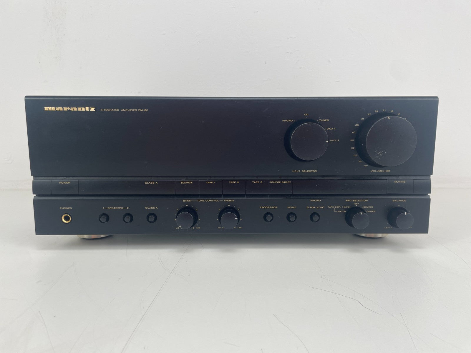 Marantz PM-80 Geïntegreerde Versterker - 100 watt in 8 Ohm - Gemaakt in Japan