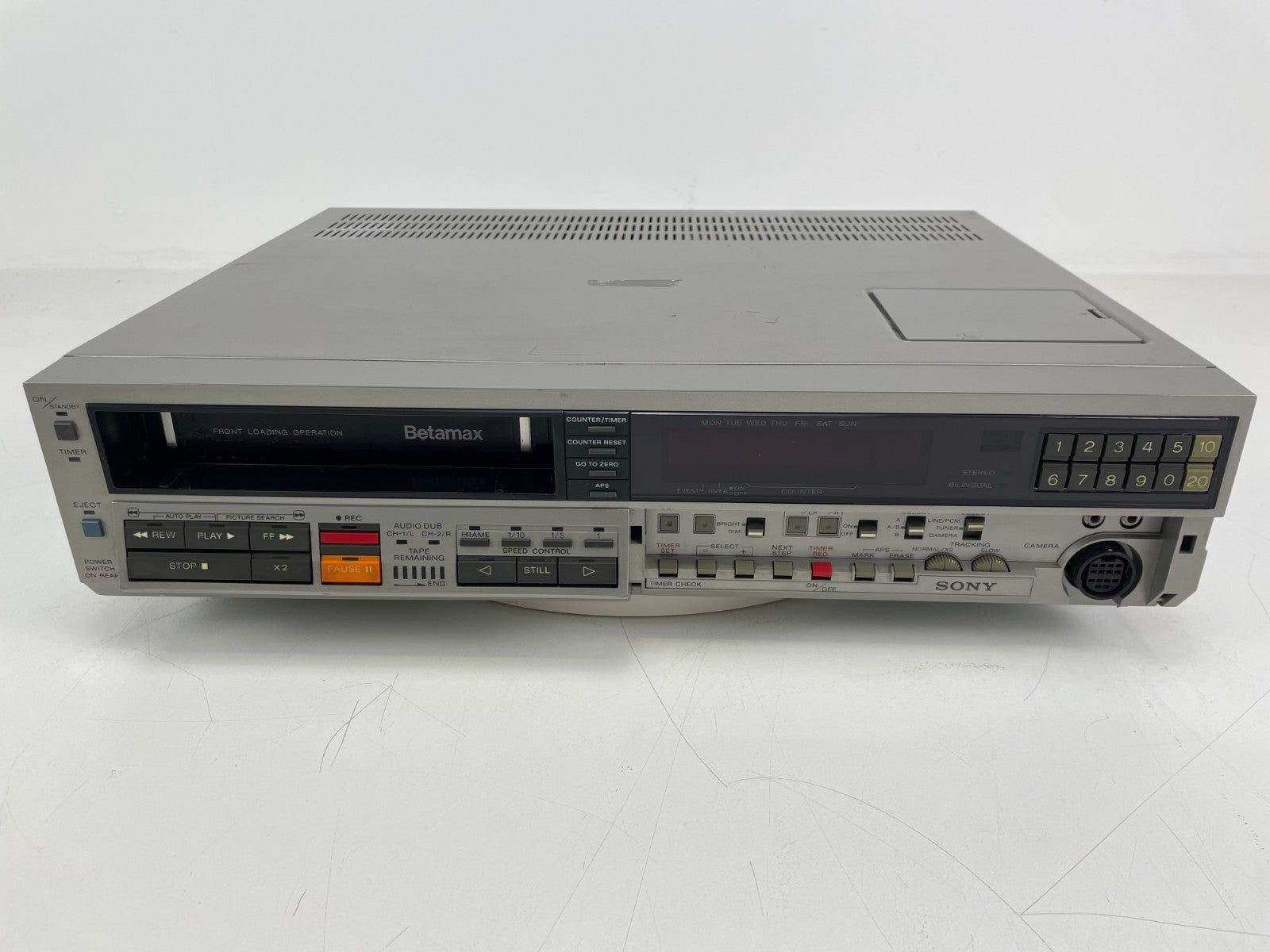 Sony Betamax SL-C9 ES – Serviced – Remote + Manual - Recapped