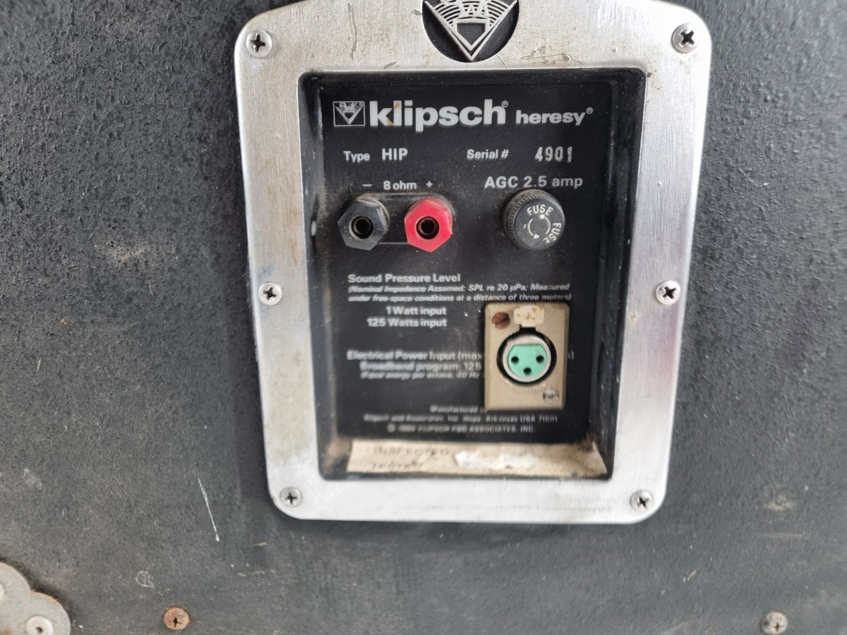 Klipsch Heresy HIP - PA speakers (Set.2)