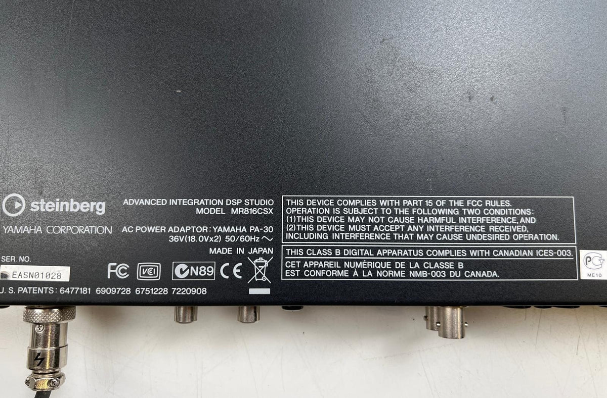 Steinberg MR816CSX Firewire audio-interface voor Mac en pc