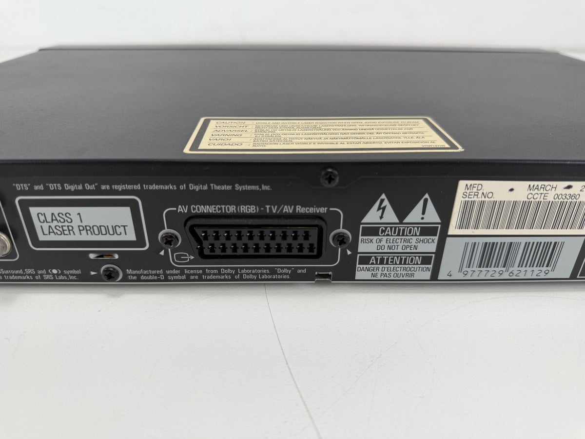Pioneer DV-360 DVD Player With Original Box - Remote Control - Manual
