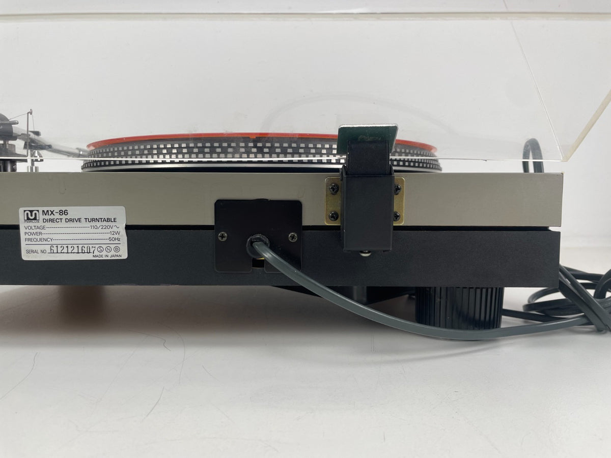 Marlux MX-86 - Direct aangedreven draaitafel – Excel QD 700C II - Als nieuw