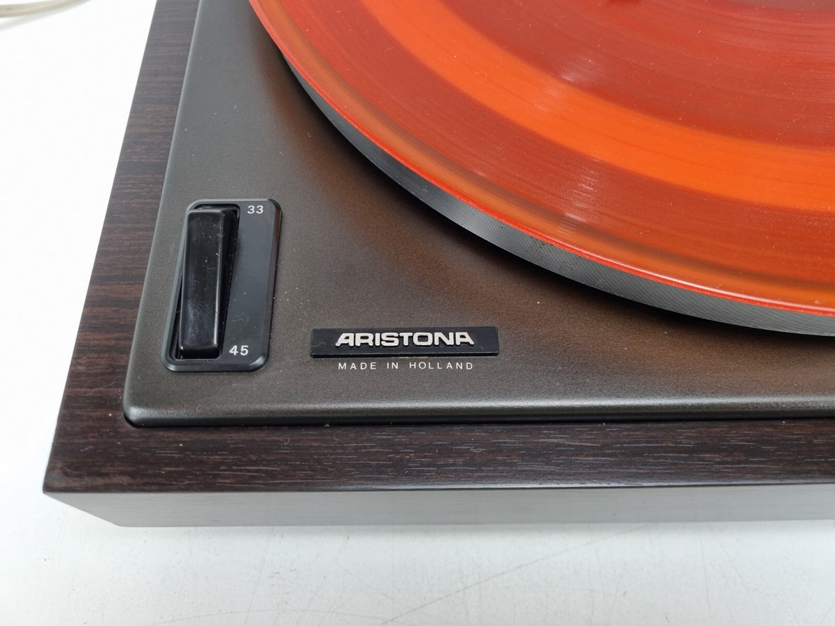 Aristona 1418 Automatic Turntable - Cleaned - New belts - With PHILIPS 400