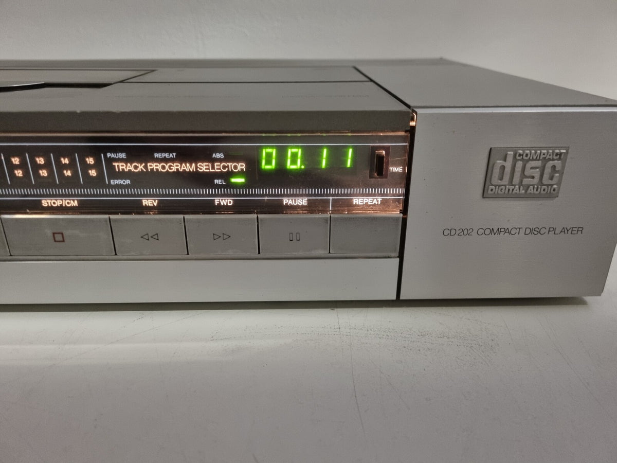 Philips CD-202 - cd-speler met laseruitlezing - Gemaakt in België - Volledig nagekeken