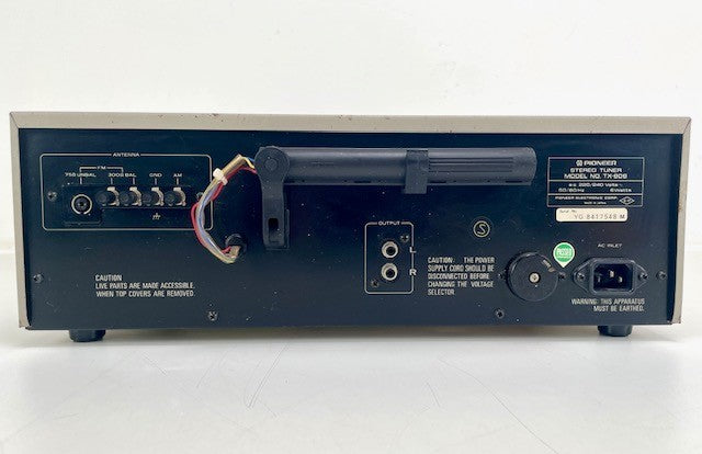 Pioneer TX-606 AM/FM Stereotuner - Nieuwe schaalverlichting