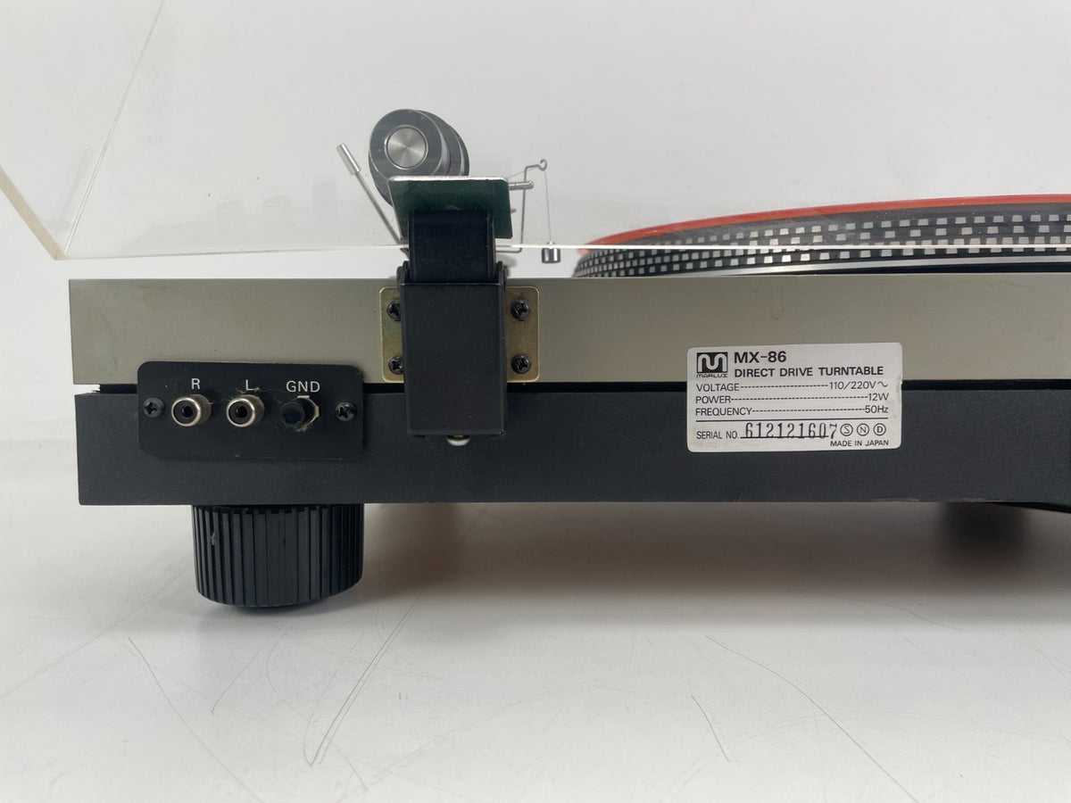 Marlux MX-86 - Direct aangedreven draaitafel – Excel QD 700C II - Als nieuw