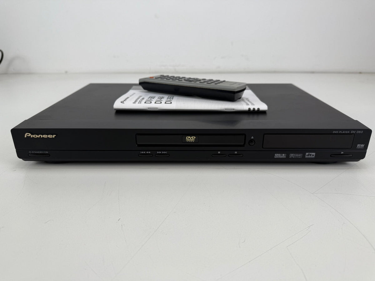 Pioneer DV-360 DVD Player With Original Box - Remote Control - Manual