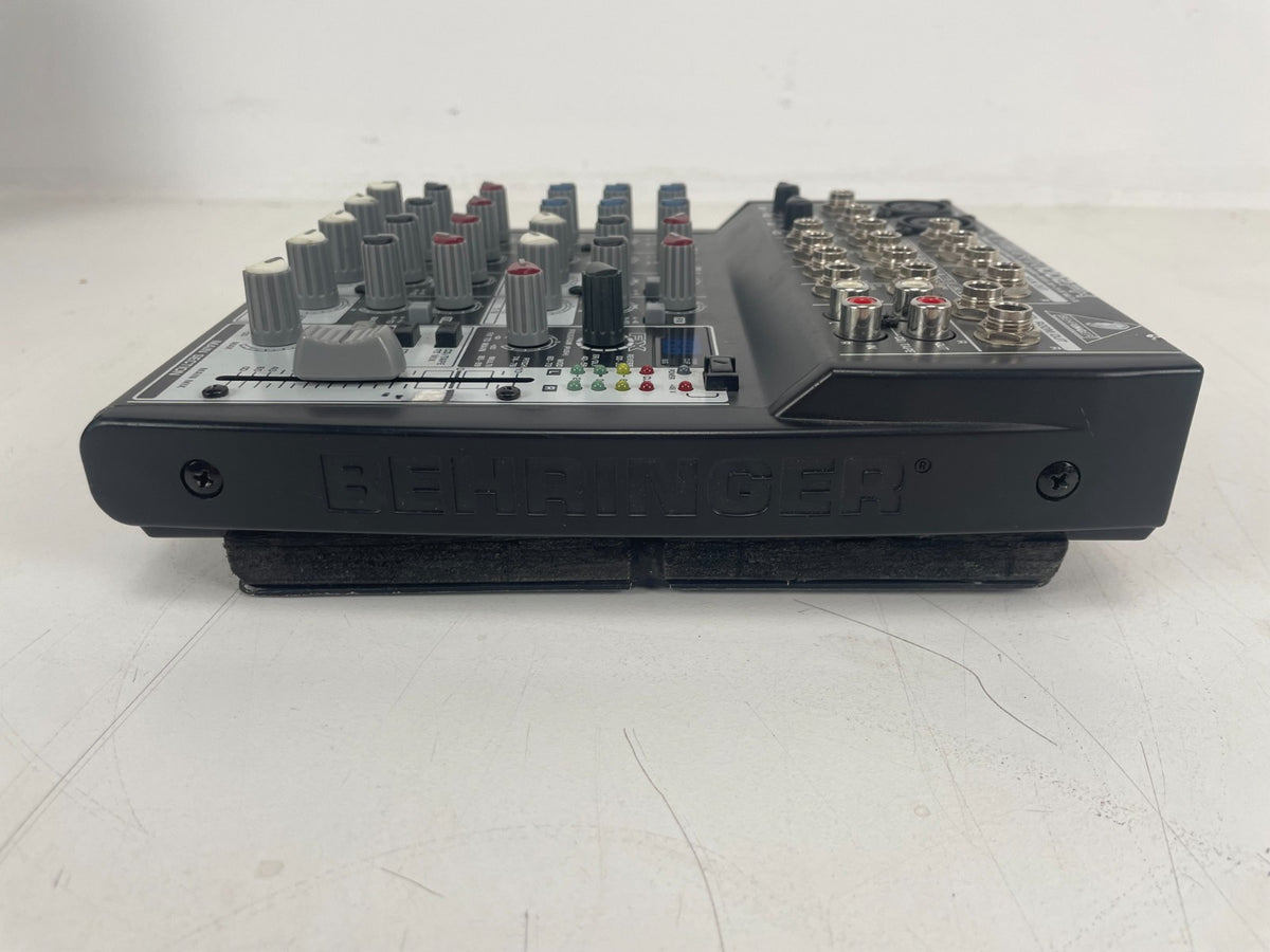 Behringer Xenyx 1002FX Mixer – Flightcase + Voetschakelaar