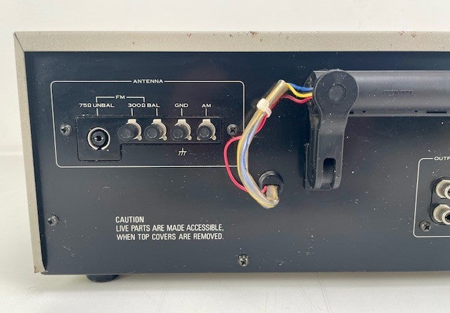 Pioneer TX-606 AM/FM Stereotuner - Nieuwe schaalverlichting