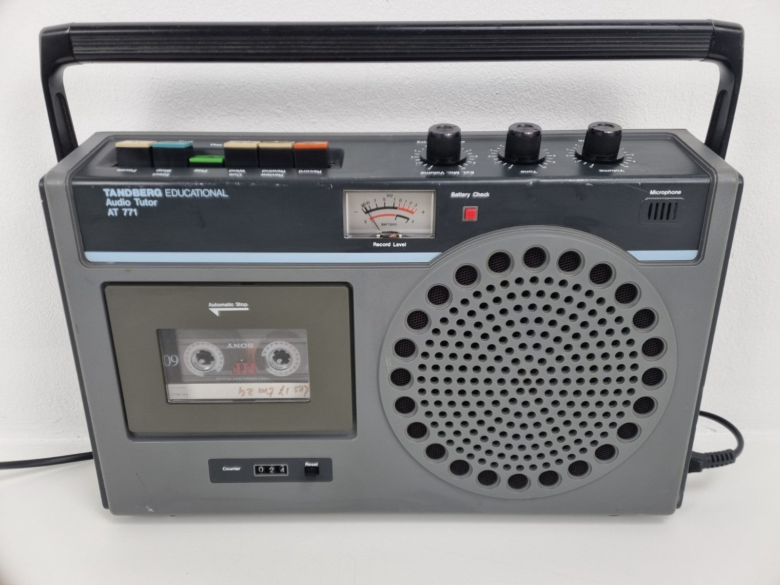 Tandberg Audio Tutor TAT 771 cassetterecorder