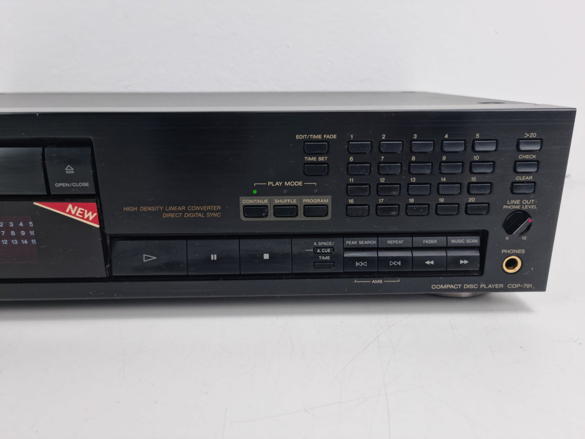Sony - CDP 791 - Stereo compact disc-speler - In prachtige staat