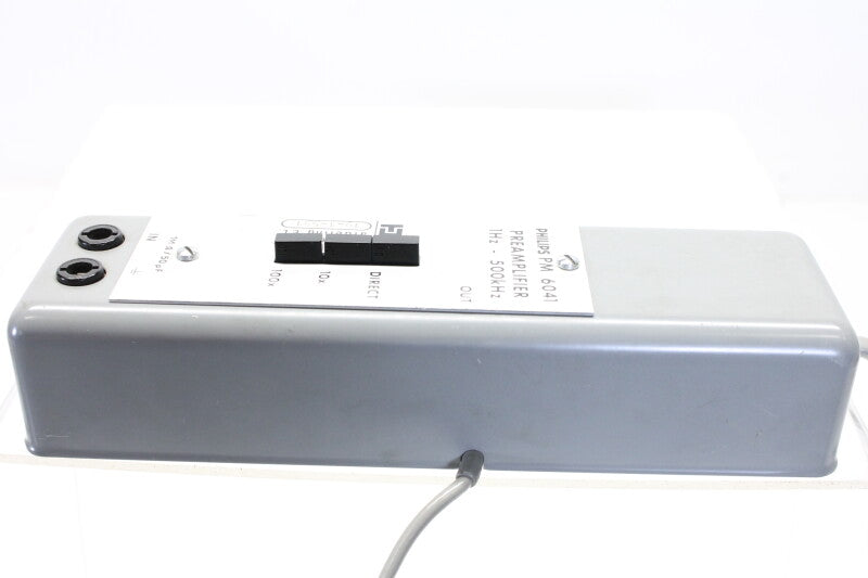 Philips jaren '60 voorversterker model PM6041 - 1 Hz - 500 kHz