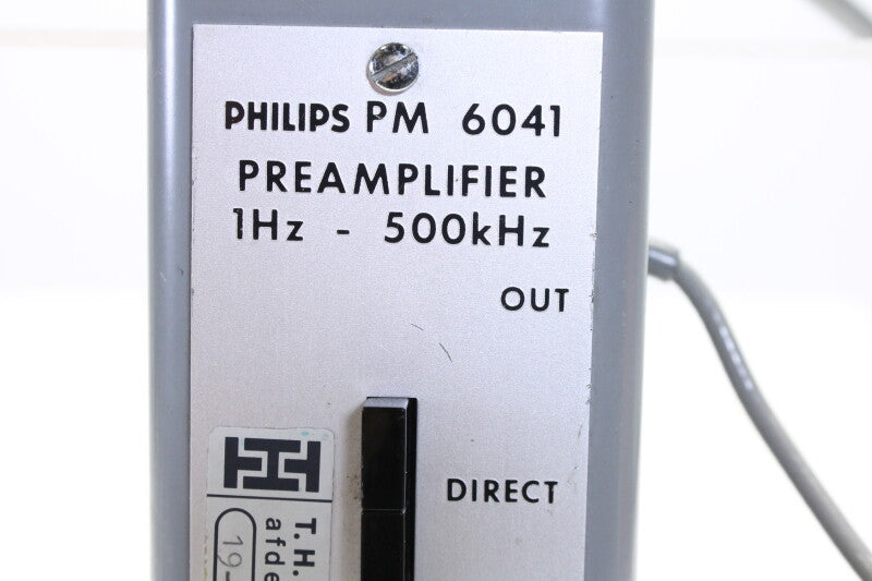 Philips jaren '60 voorversterker model PM6041 - 1 Hz - 500 kHz
