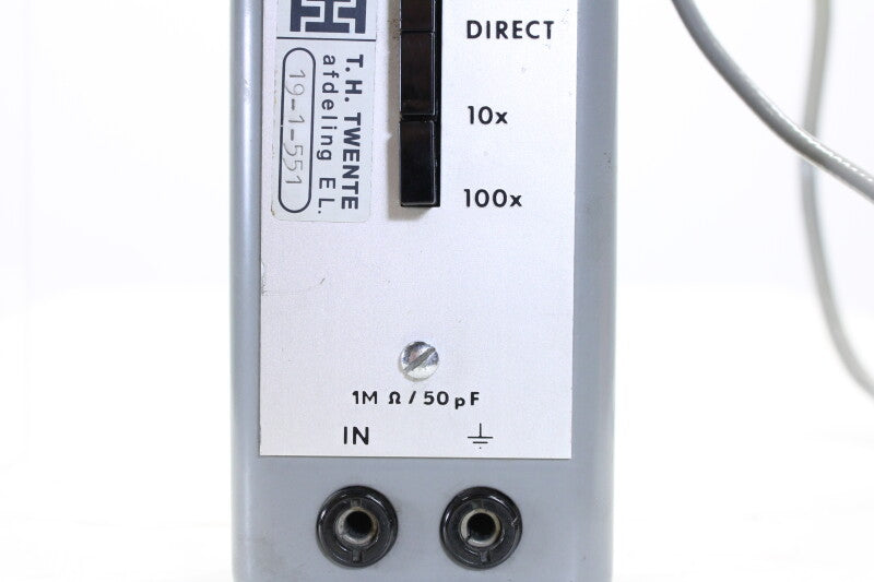 Philips jaren '60 voorversterker model PM6041 - 1 Hz - 500 kHz