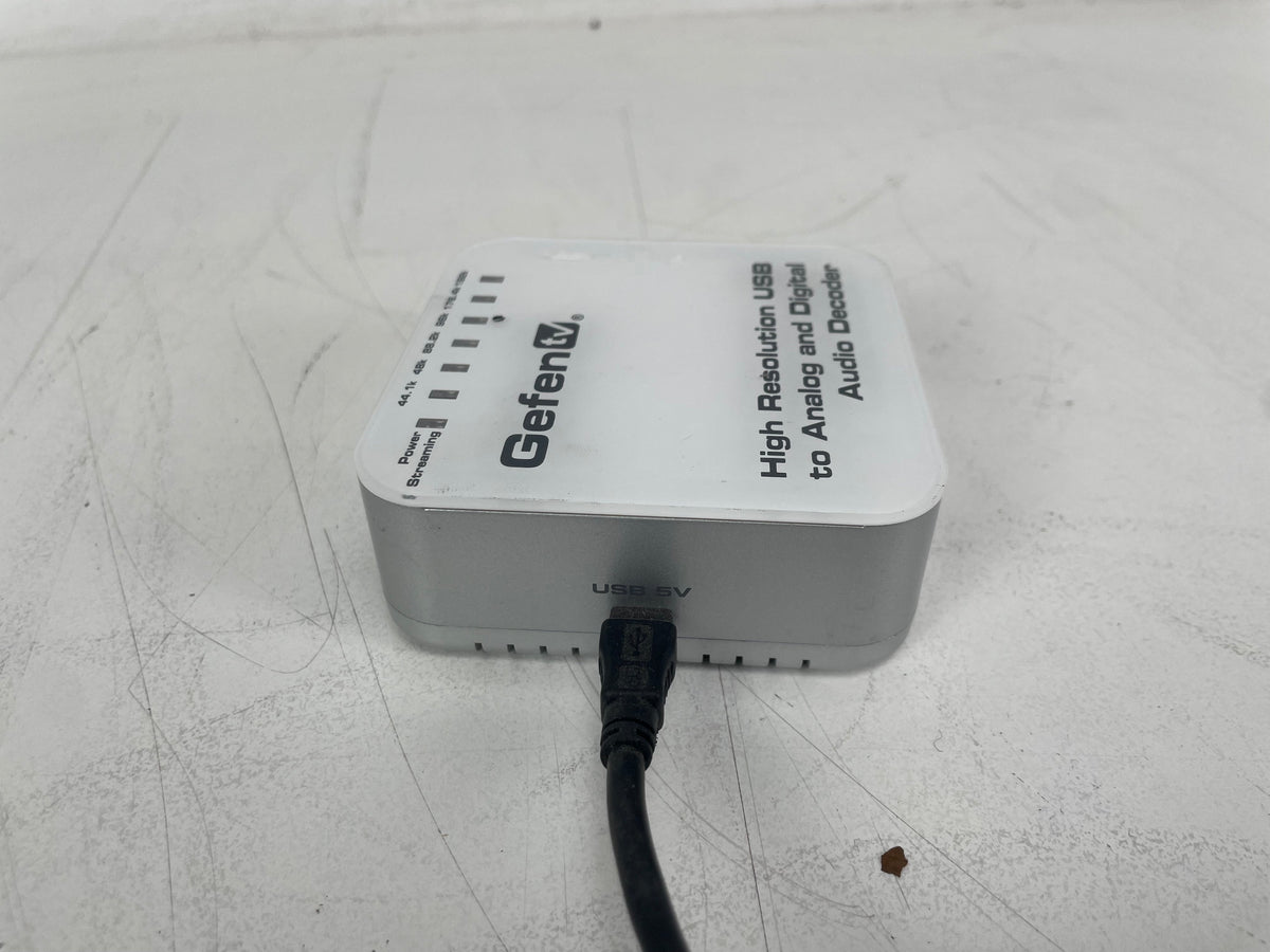 GefenTV - GTV-192KUSB-2-ADAUD - USB naar Analoge en Digitale Audiodecoder