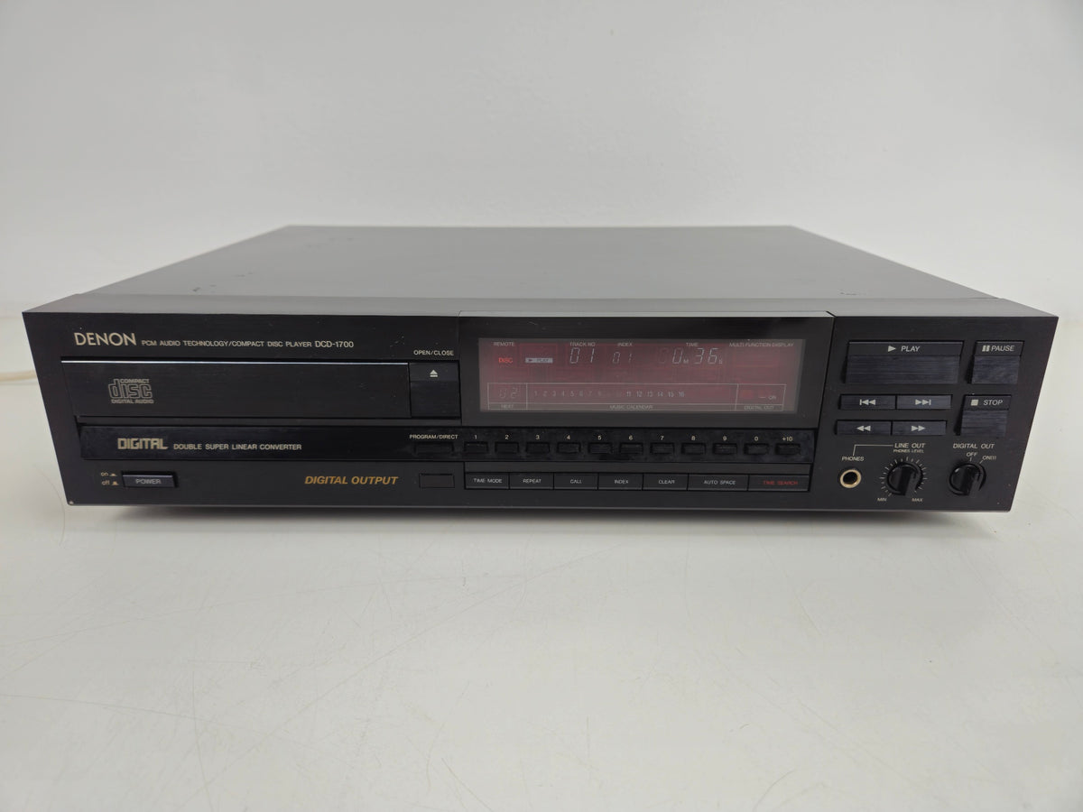 Denon - DCD-1700 - Stereo Compact Disc Player