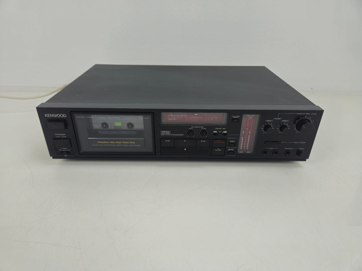 Kenwood- KX-880G - Two Head Stereo Cassette Deck
