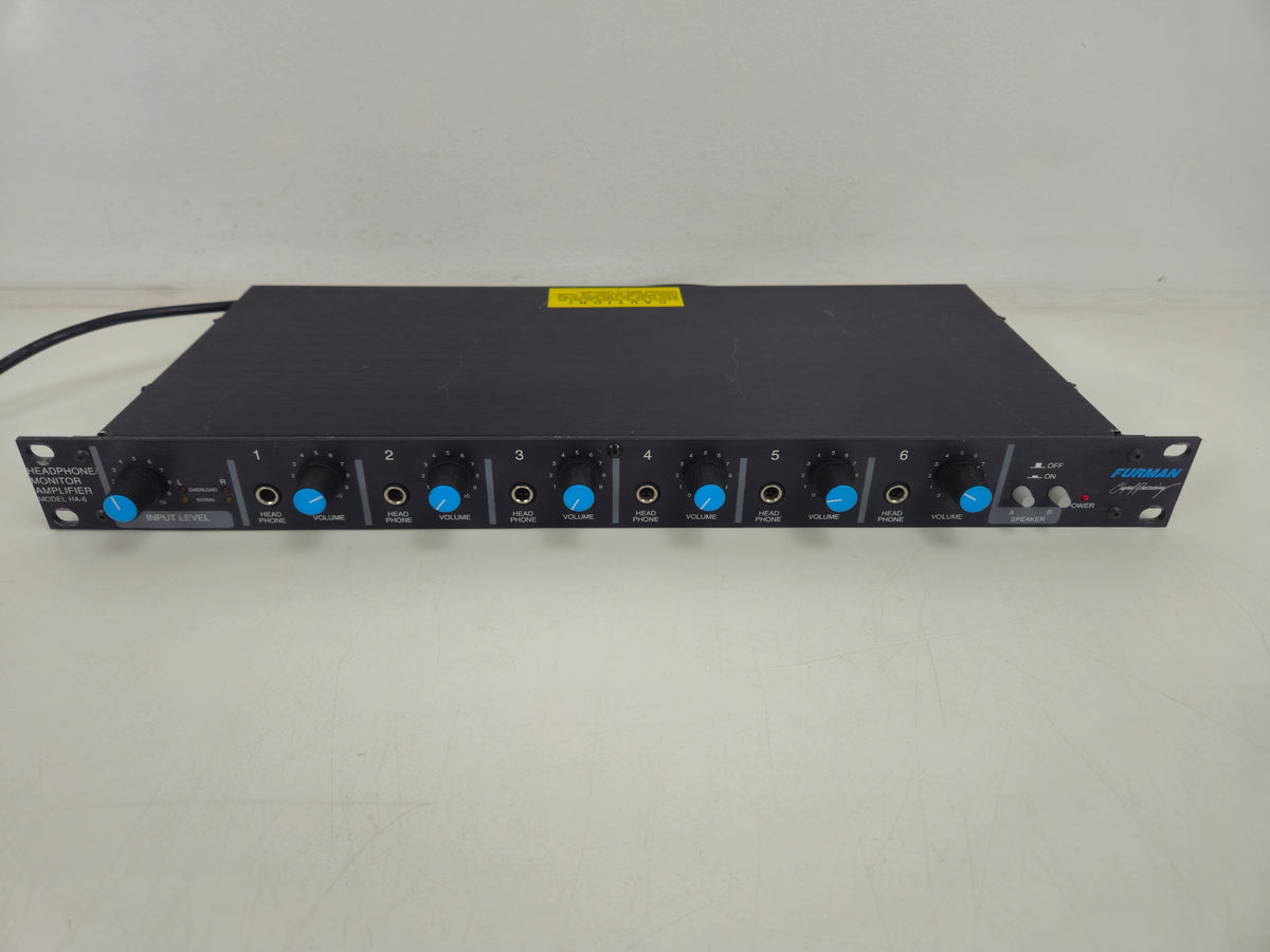 Furman - HA-6 - Headphone / Monitor Amplifier