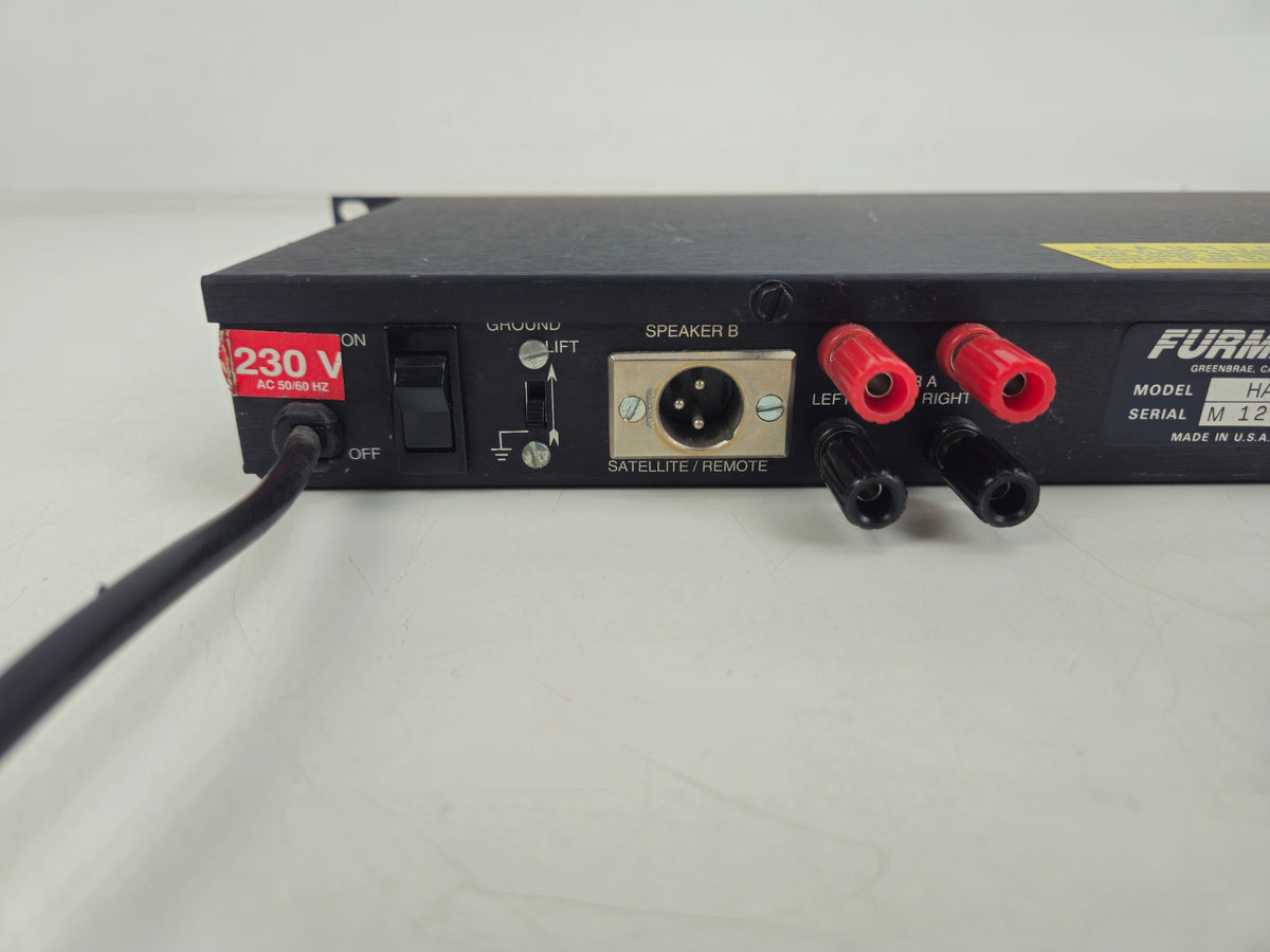 Furman - HA-6 - Headphone / Monitor Amplifier