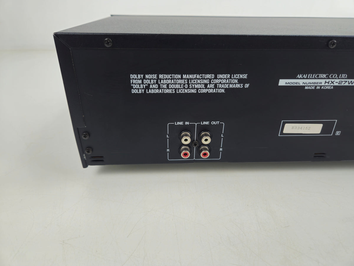 Akai - HX-27W - Dubbel Cassettedeck