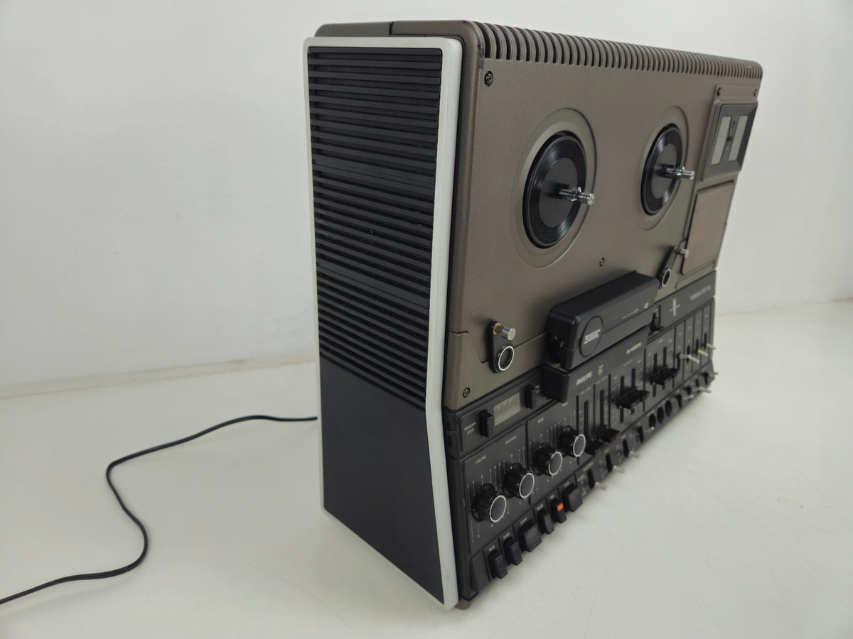 Philips - N4506 - Stereo Spoelenrecorder - Onderhouden (Nieuwe snaren)
