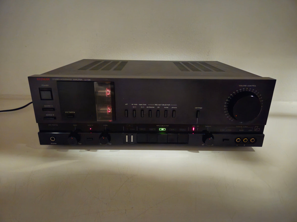 Luxman - LV-105 - Stereo Geïntegreerde (buizen) Versterker - Nagekeken