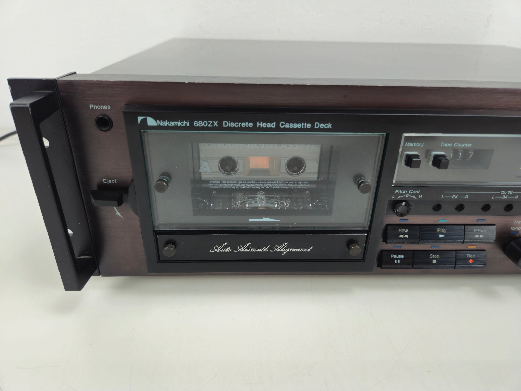 Nakamichi - 680ZX - Stereo Cassette Deck - Incl. 90m metalen tape - Onderhouden/gereviseerd