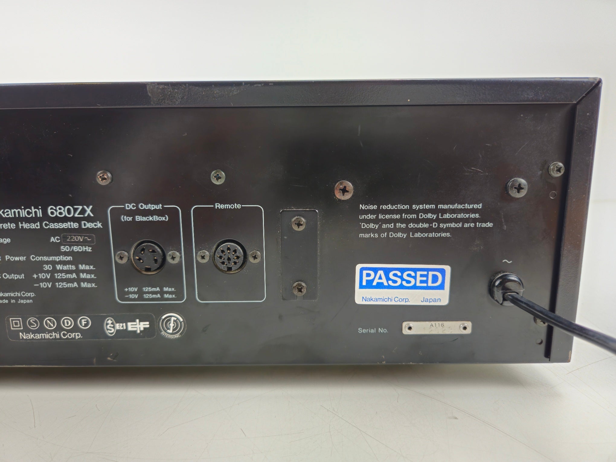 Nakamichi - 680ZX - Stereo Cassette Deck - Incl. 90m metalen tape - Onderhouden/gereviseerd