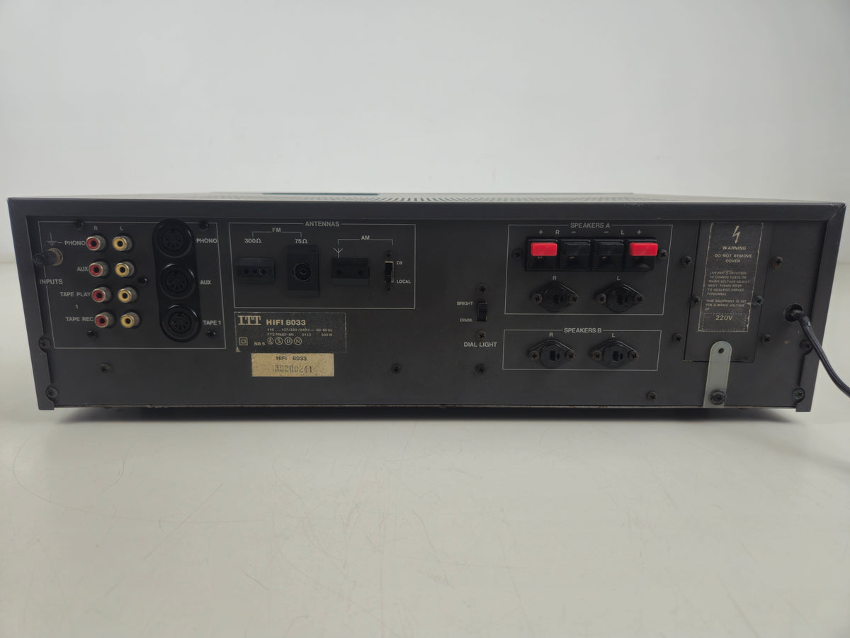 ITT - HIFI 8033 - Stereo Tuner Amplifier