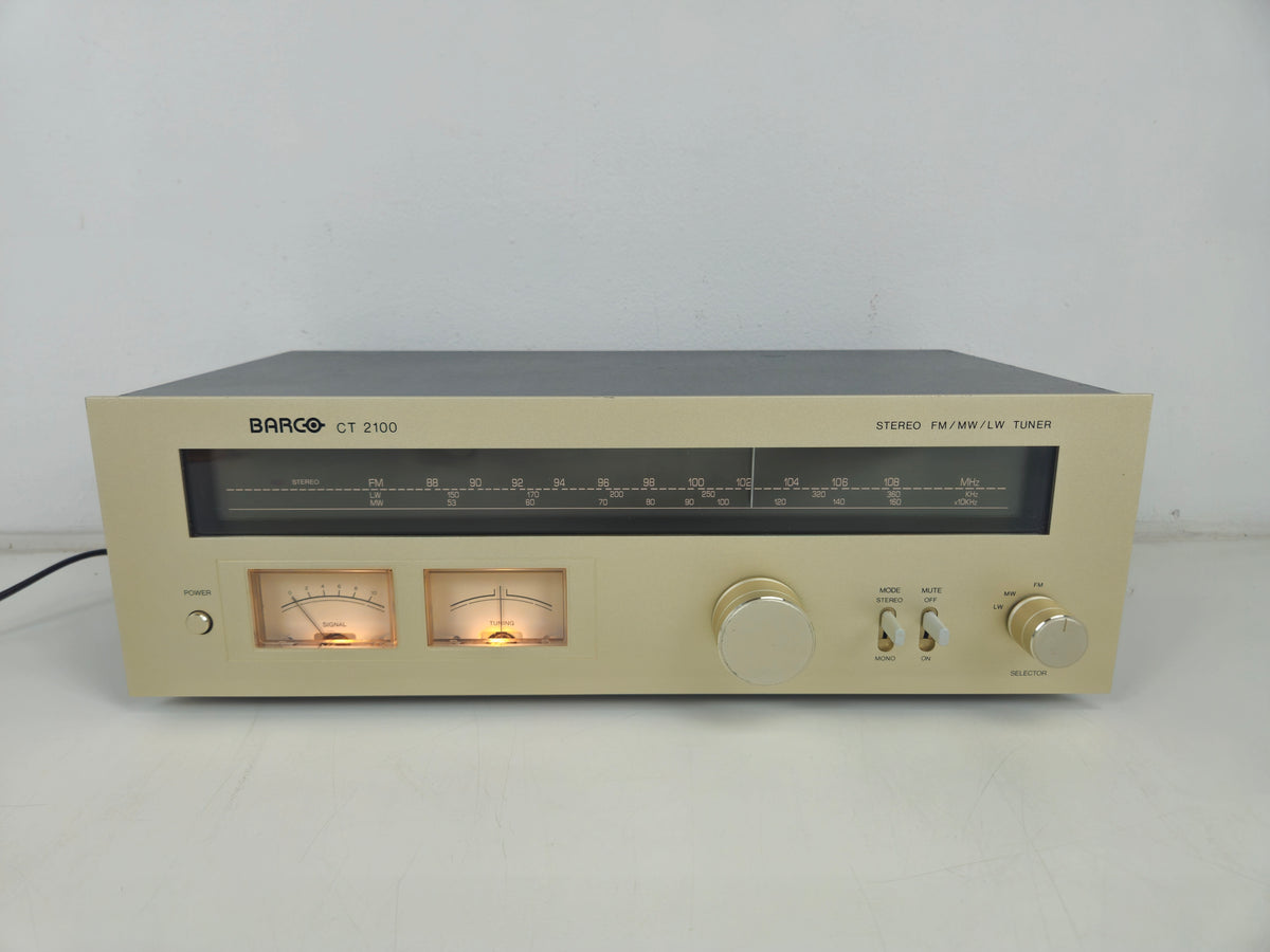 Barco - CT2100 - Stereo FM/MW/LW Tuner