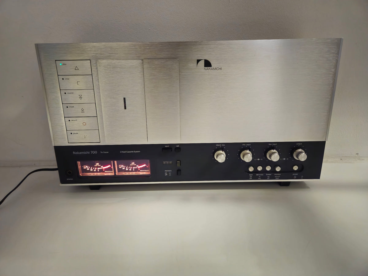 Nakamichi - 700 - 3-Head Cassette Deck - Serviced (New Belts)