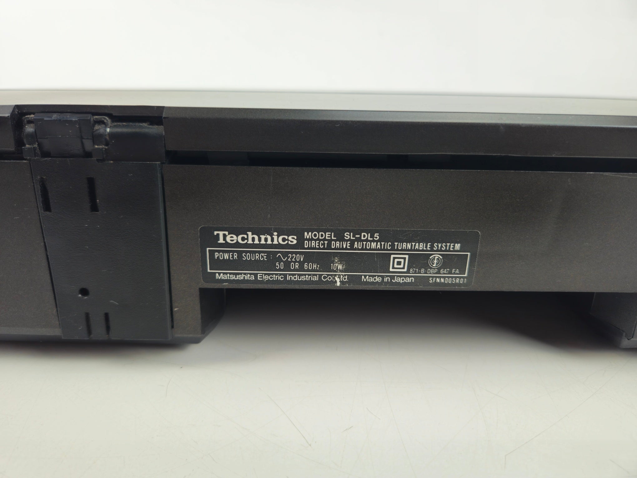 Technics - SL-DL5 - Direct-Drive Volautomatische Lineaire Tracking Draaitafel