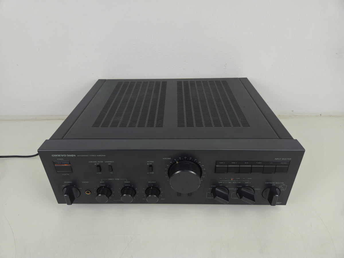 Onkyo - A-8067 - Integrated Stereo Amplifier - Mint - Serviced (Caps Replaced)