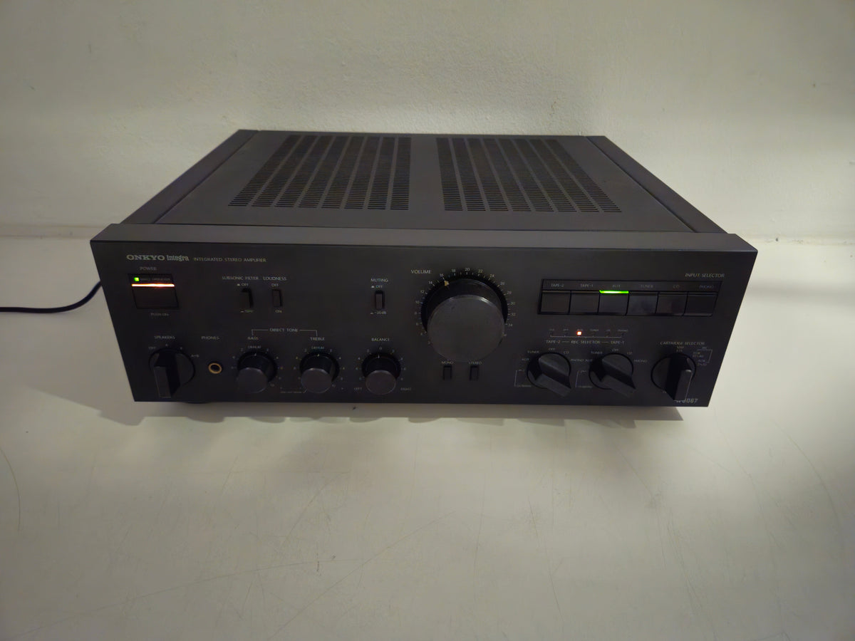 Onkyo - A-8067 - Integrated Stereo Amplifier - Mint - Serviced (Caps Replaced)