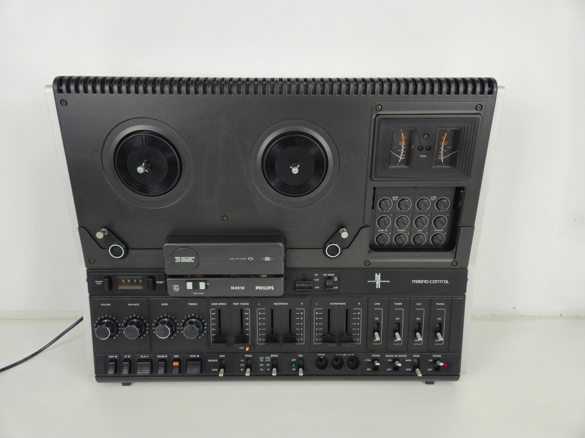 Philips - N4515 - Stereo Tapedeck - Nieuwe snaren