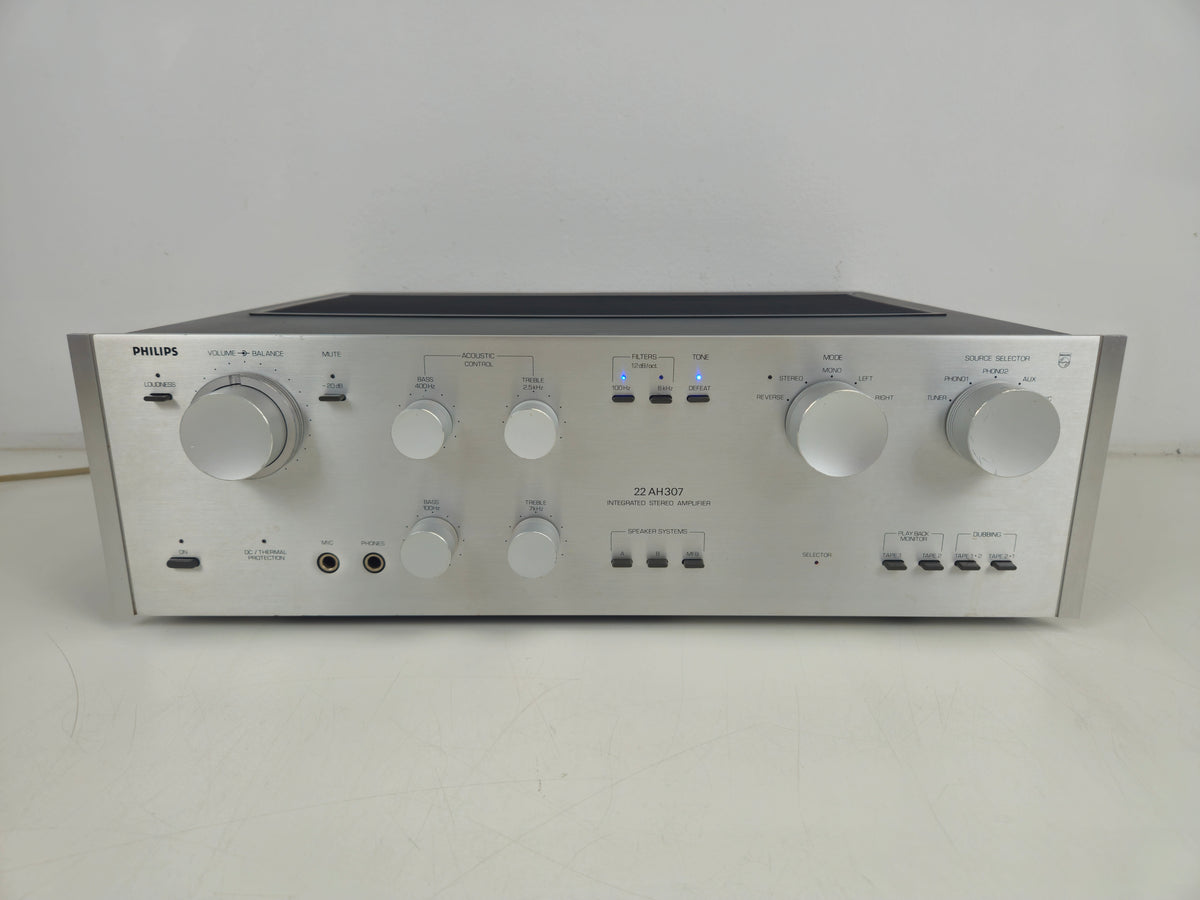 Philips - 22 AH307 - Integrated Stereo Amplifier - Mint condition
