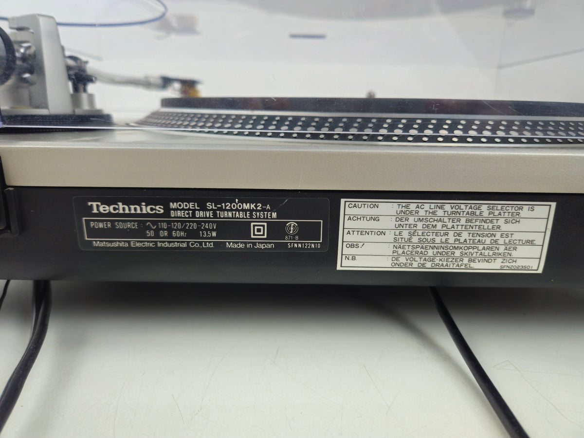 Technics - SL-1200MK2 - Direct-Drive Turntable - Stanton 500