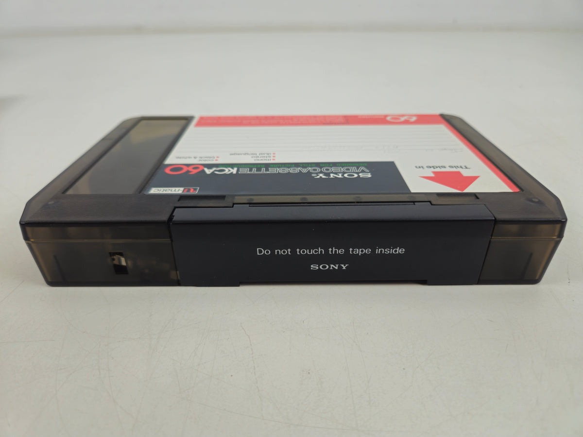 Sony - U-matic Videocassette - 60 min
