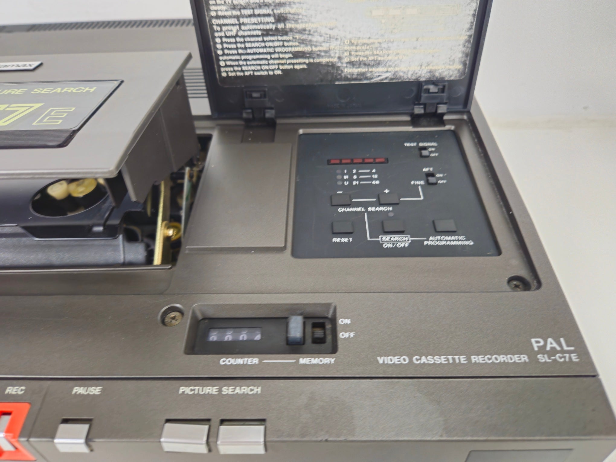Sony - SL-C7E - Betamax - Video Cassette Recorder - Onderhouden