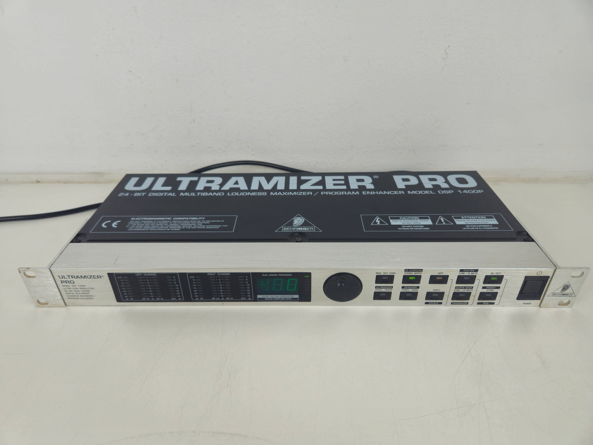 Behringer - DSP 1400P - Digital 2-Channel 2-Band Loudness Maximizer/Program Enhancer