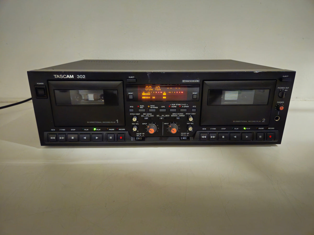 Tascam - 302 - Double Cassette Deck